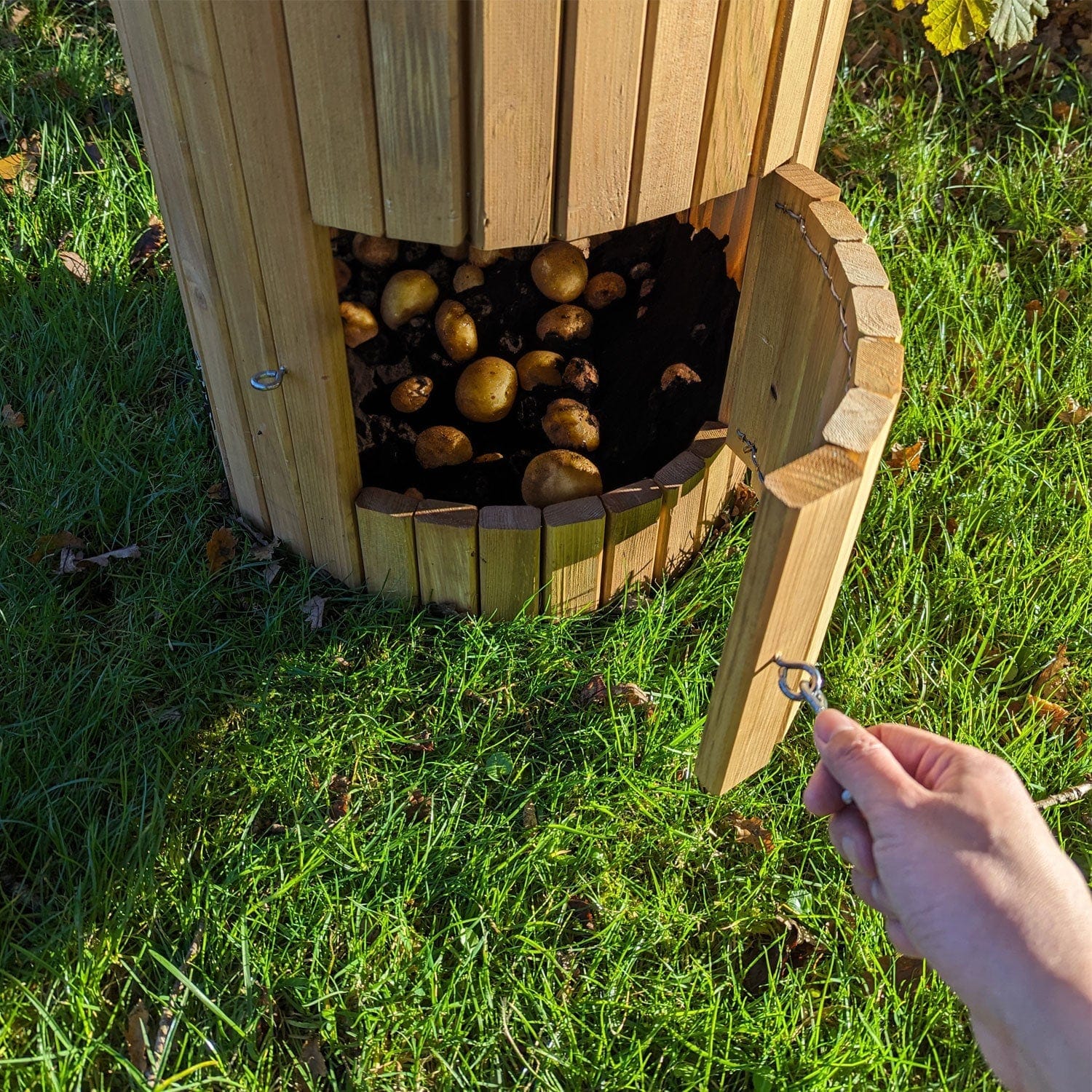 66 Litre Wooden Potato Planter Barrel Woven Wood 66-litre-wooden-potato-planter-barrel-woven-wood
